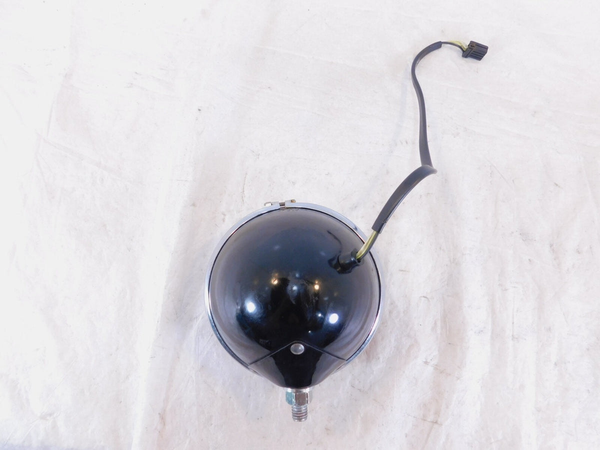 Harley Dyna Super Glide & Low Rider Black Headlight Head Lamp & Housing Bucket - C3 Cycle
