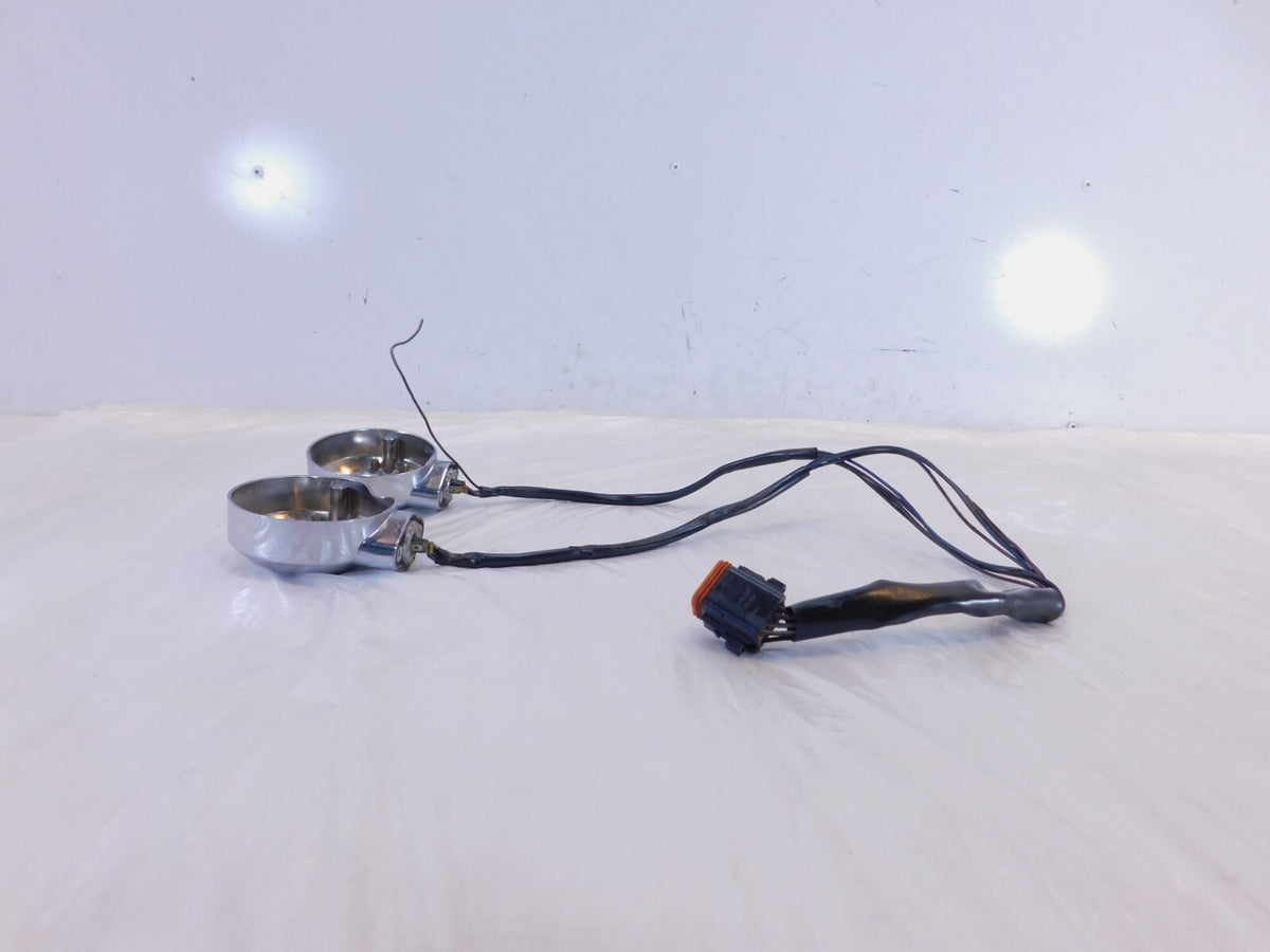 Harley Touring Electra Glide Road King Front Turn Signal Indicator Housings - C3 Cycle
