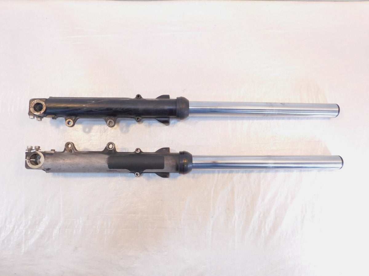 BMW K75C K75RT Black Front Wheel Left/Right Fork Shock Leg Tubes - 31422311312 - C3 Cycle