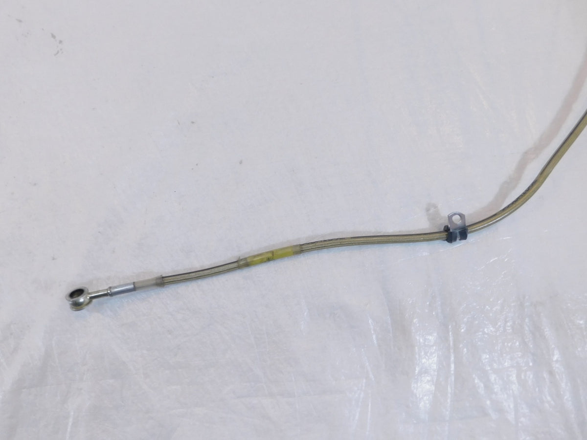 1997 & 1998 Buell Thunderbolt S3 Braided Front Wheel Brake Hose Line - C3 Cycle