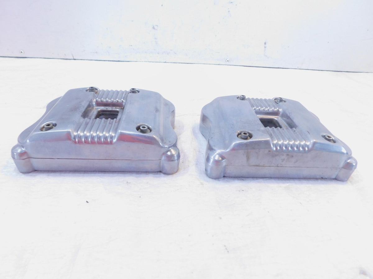 Harley Sportster 883 & 1200 Polished Rocker Box Bottom & Top Covers w/ Arms - C3 Cycle