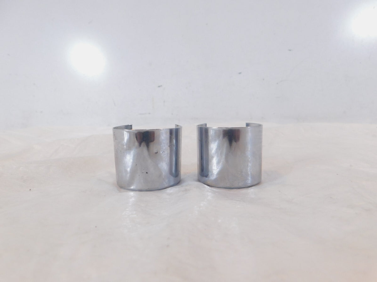 1986-1990 Harley Davidson Sportster 883 & 1200 Chrome Rear Shock Bolt Covers - C3 Cycle