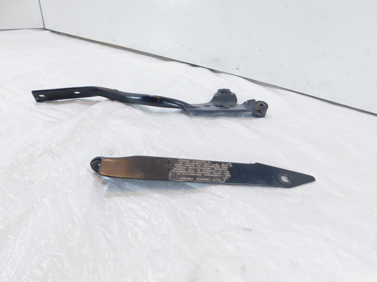 1988-07 Honda VT600 VT600C Shadow 600 VLX Deluxe Exhaust Muffler Mount Brackets - C3 Cycle