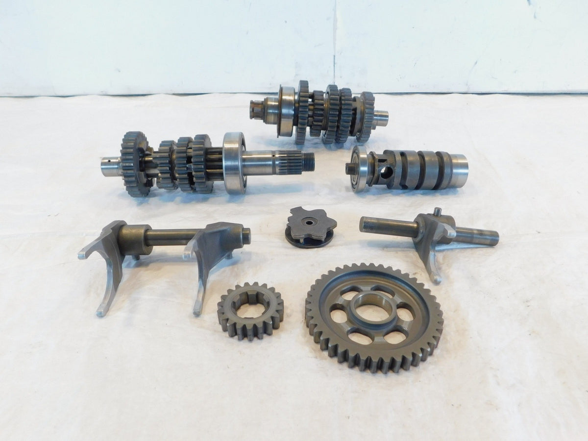 1982 Honda CM450C 450 Custom Engine Transmission Gears w/ Shifter Drum & Forks - C3 Cycle