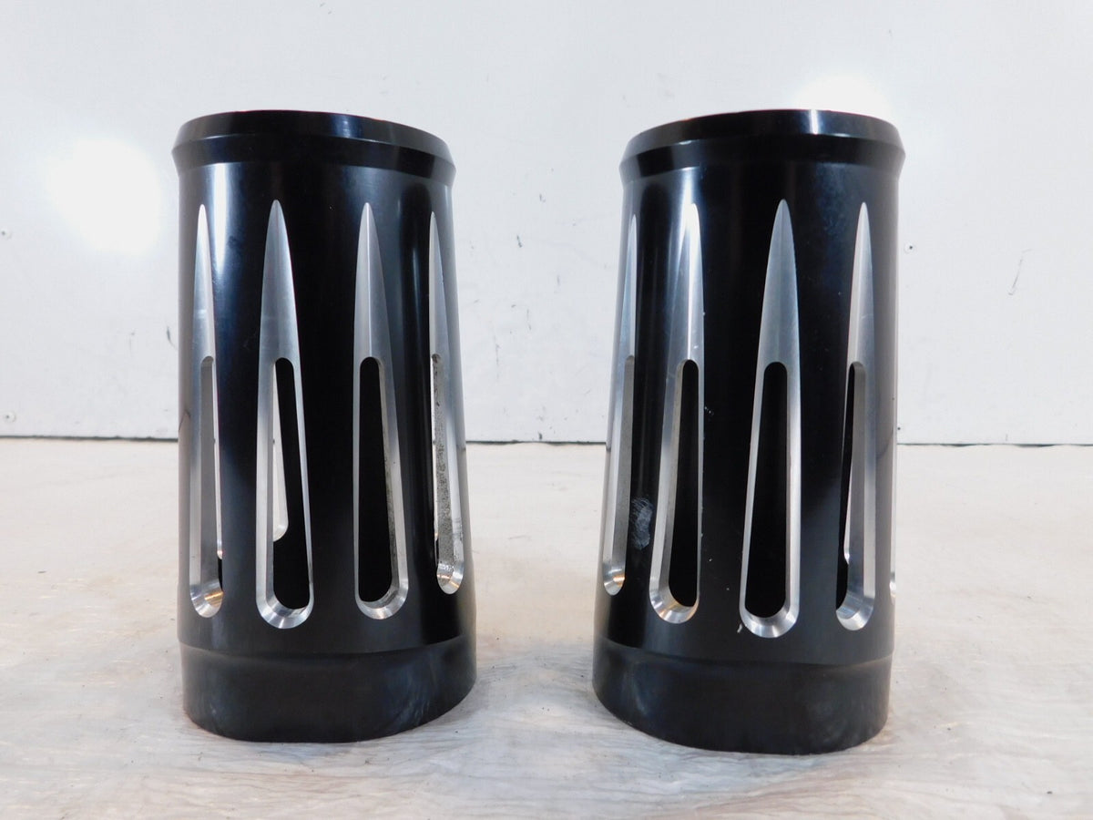 Harley Davidson Road King Electra Glide & Softail  Front Fork Slider Cover Tins - C3 Cycle