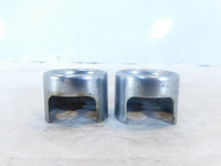 Harley Davidson Sportster 883 & 1200 Rear Shock Absorber Upper Mount Bolt Covers - C3 Cycle