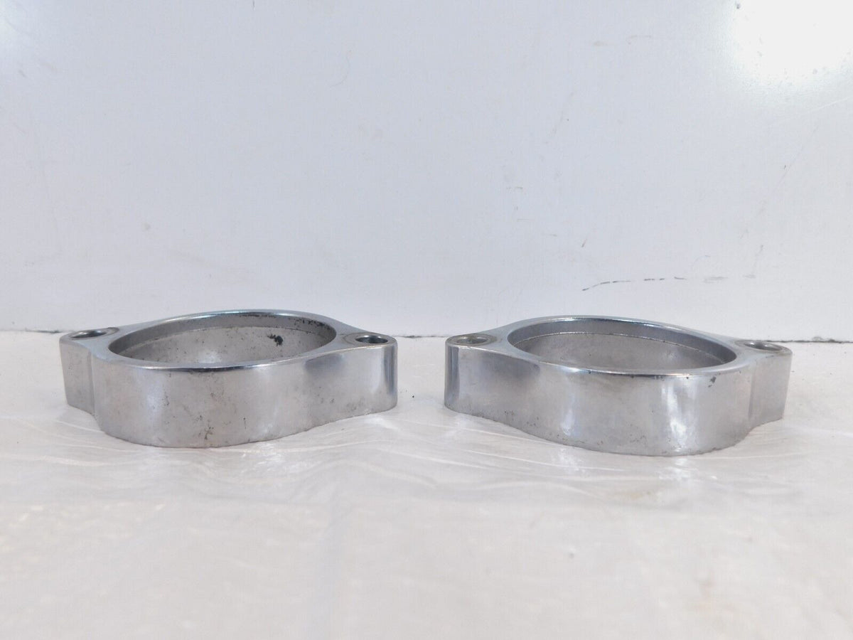 Suzuki Intruder 800 VS800 Exhaust Header Pipe Nut Ring Flange Dual Mount Stays - C3 Cycle