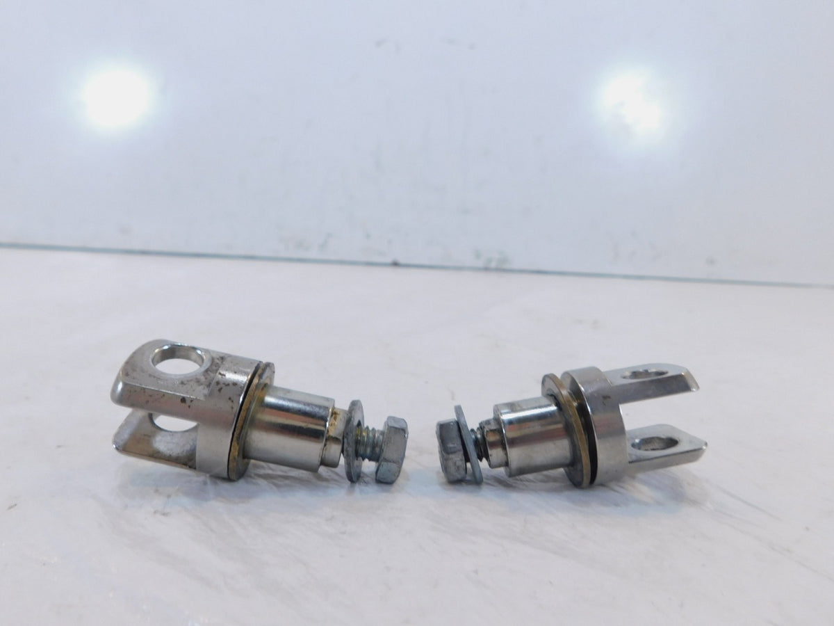 1995-1998 Buell S2 S2T Thunderbolt Chrome Rider Footpeg Mount Bracket Clevis - C3 Cycle