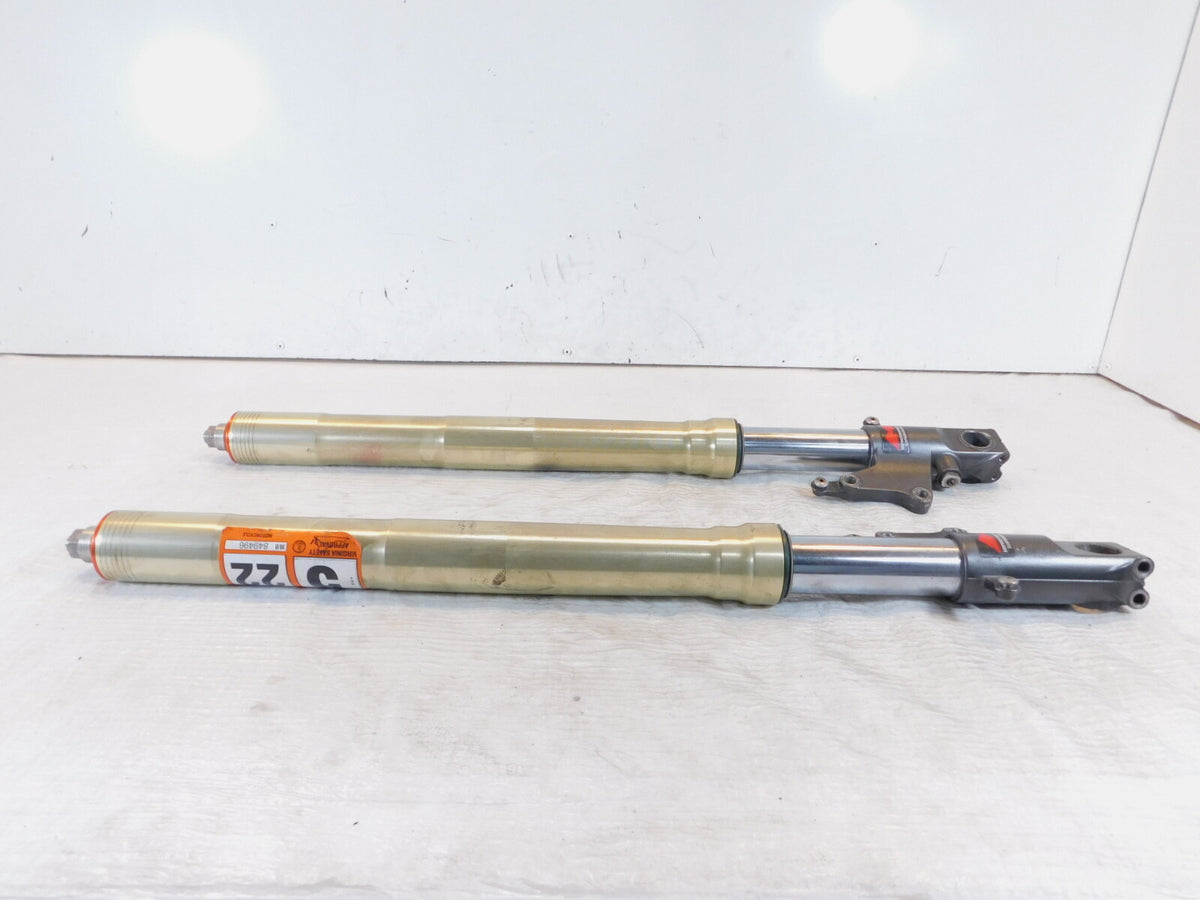 2003 03 Aprilia SL SL1000 1000 Falco Gold Front Wheel Fork Shock Leg Tubes - C3 Cycle