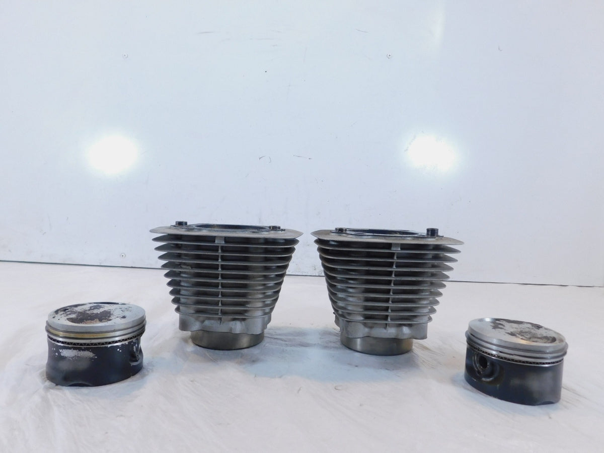 1997 & 1998 Buell Thunderbolt S3 Pair Engine Cylinder Barrel Jugs & Pistons - C3 Cycle