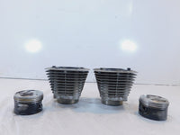 1997 & 1998 Buell Thunderbolt S3 Pair Engine Cylinder Barrel Jugs & Pistons - C3 Cycle