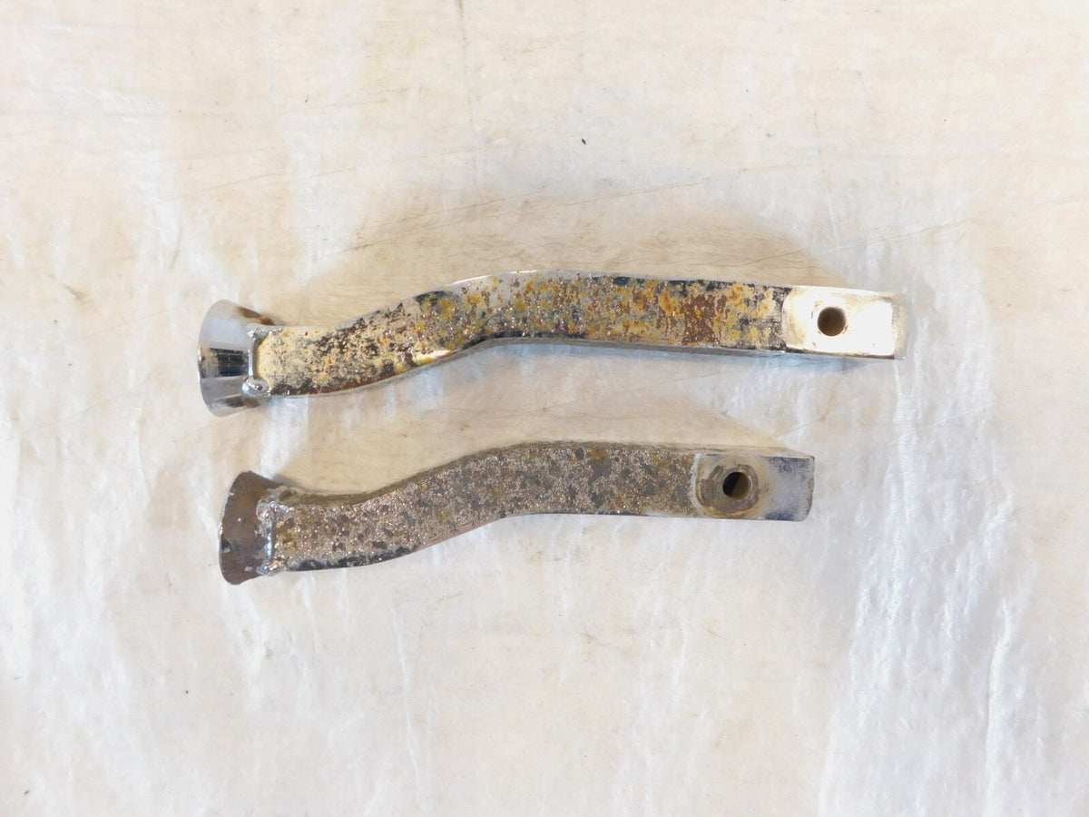 Harley Davidson Sportster 883 1200 Chrome Forward Control Foot Peg Brackets - C3 Cycle