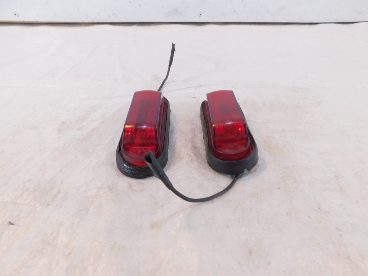 1982-1983 Yamaha XJ750 Maxim 750 Rear Number License Plate Tail Marker Lights - C3 Cycle