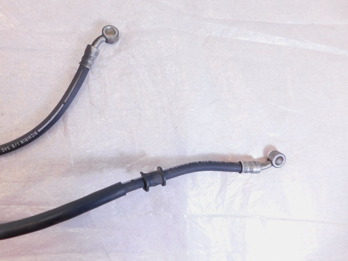 2008-2009 Suzuki B-King GSX1300BK Busa King Non ABS Front Brake Hose Pipe Lines - C3 Cycle