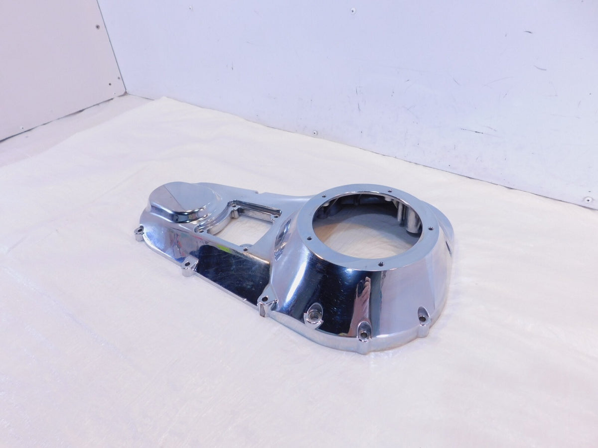 Harley Davidson Road King & Electra Glide Chrome Left Engine Motor Clutch Cover - C3 Cycle