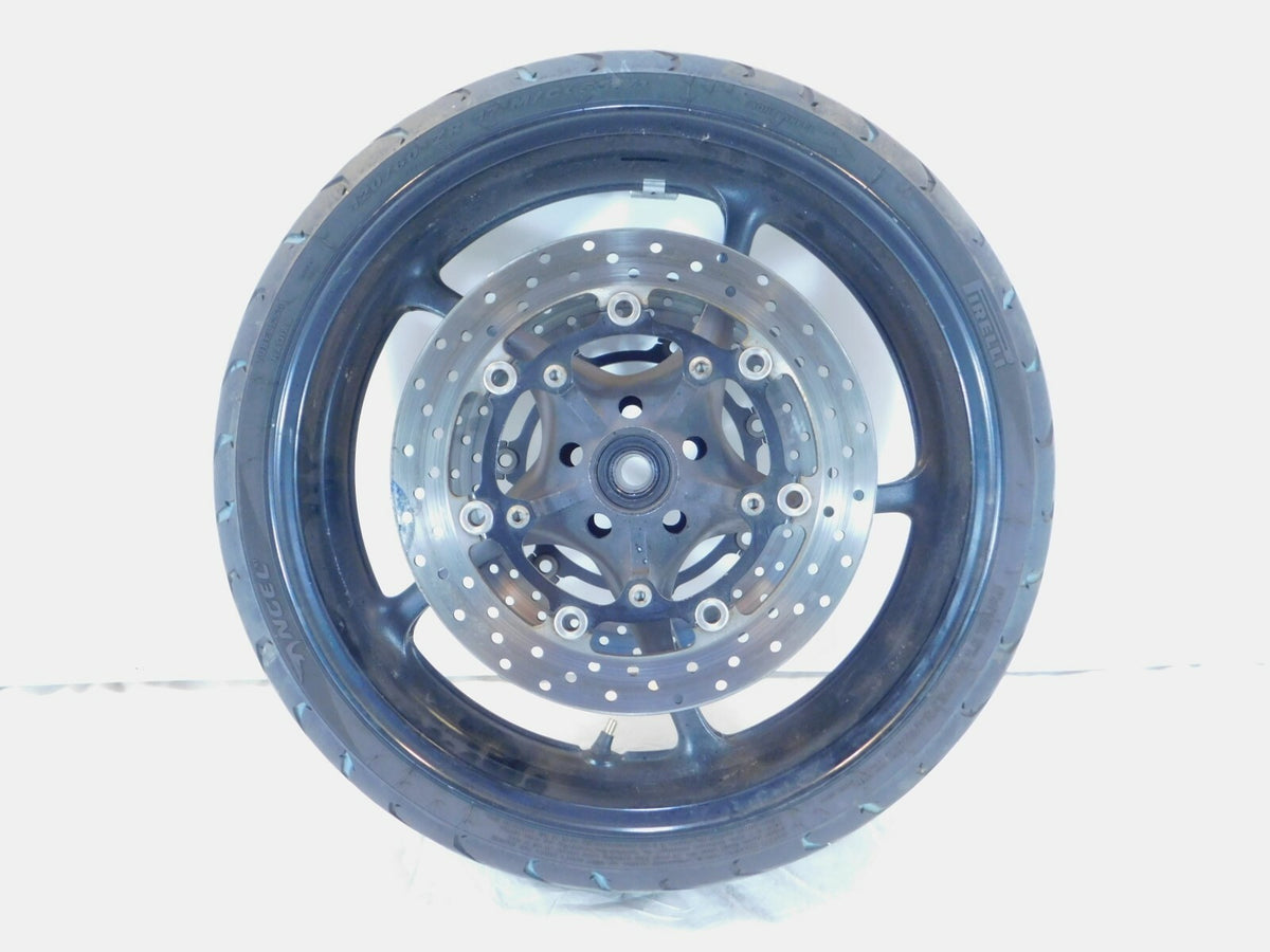 Yamaha YZFR6S YZF R6S & YZFR6 R6 & FZ6 FZ-6 Front Drive Wheel Rim Tire & Rotors - C3 Cycle