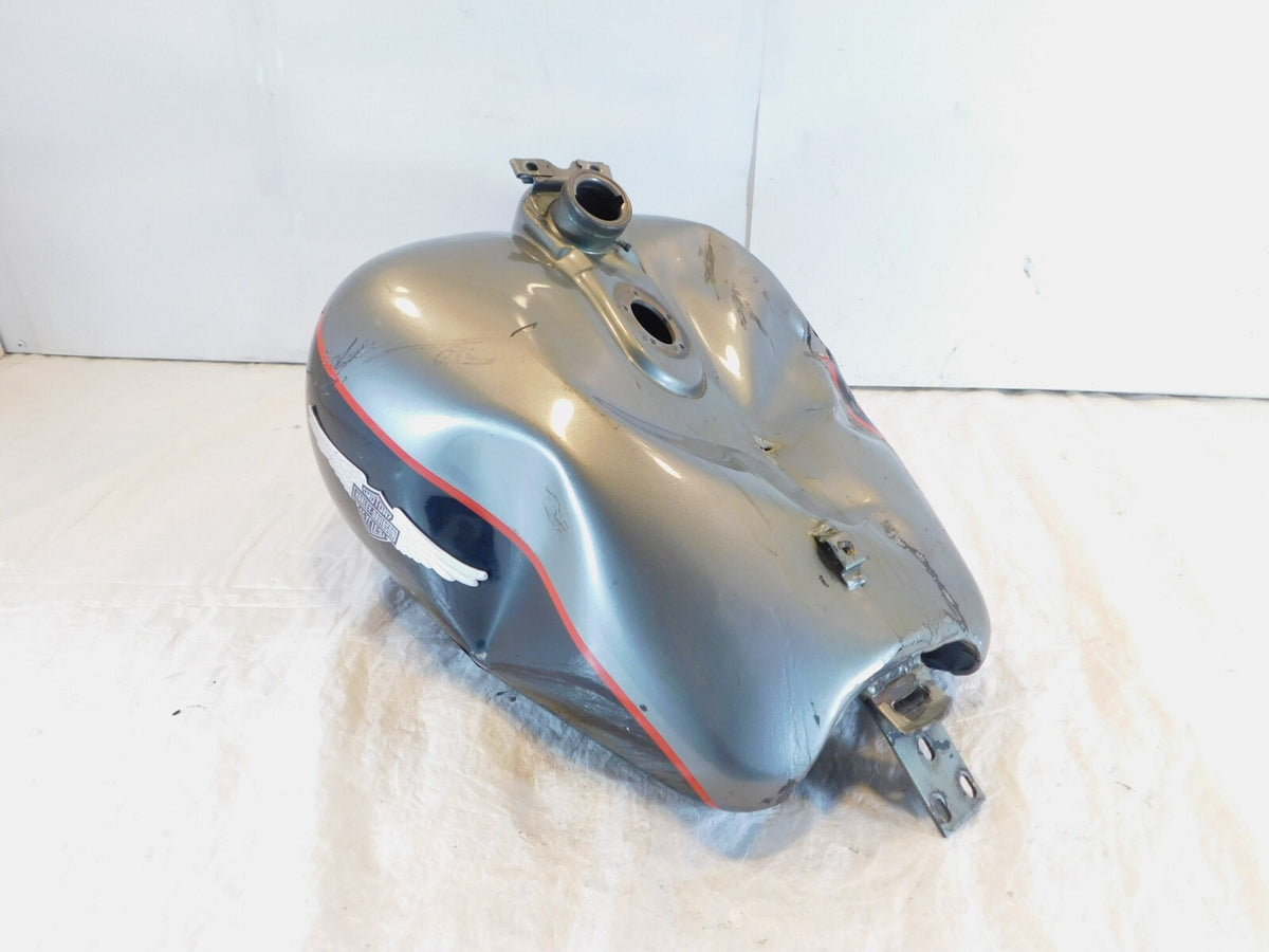 1989-1991 Harley Davidson Touring Tour Electra Glide Black Fuel Gas Tank - HOLE - C3 Cycle