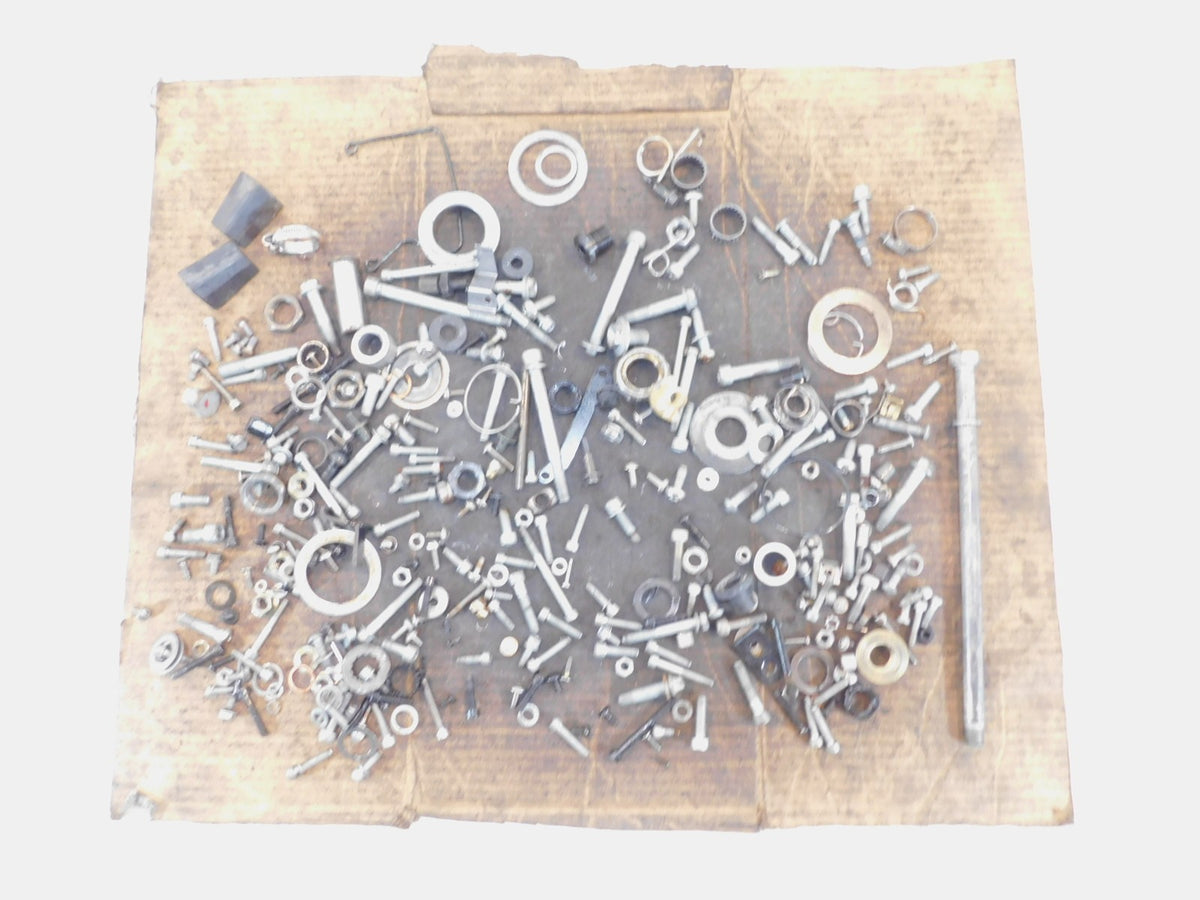 2003 03  BMW F650CS F650 CS Misc Hardware Nuts Bolts & Brackets Parts Box Lot - C3 Cycle