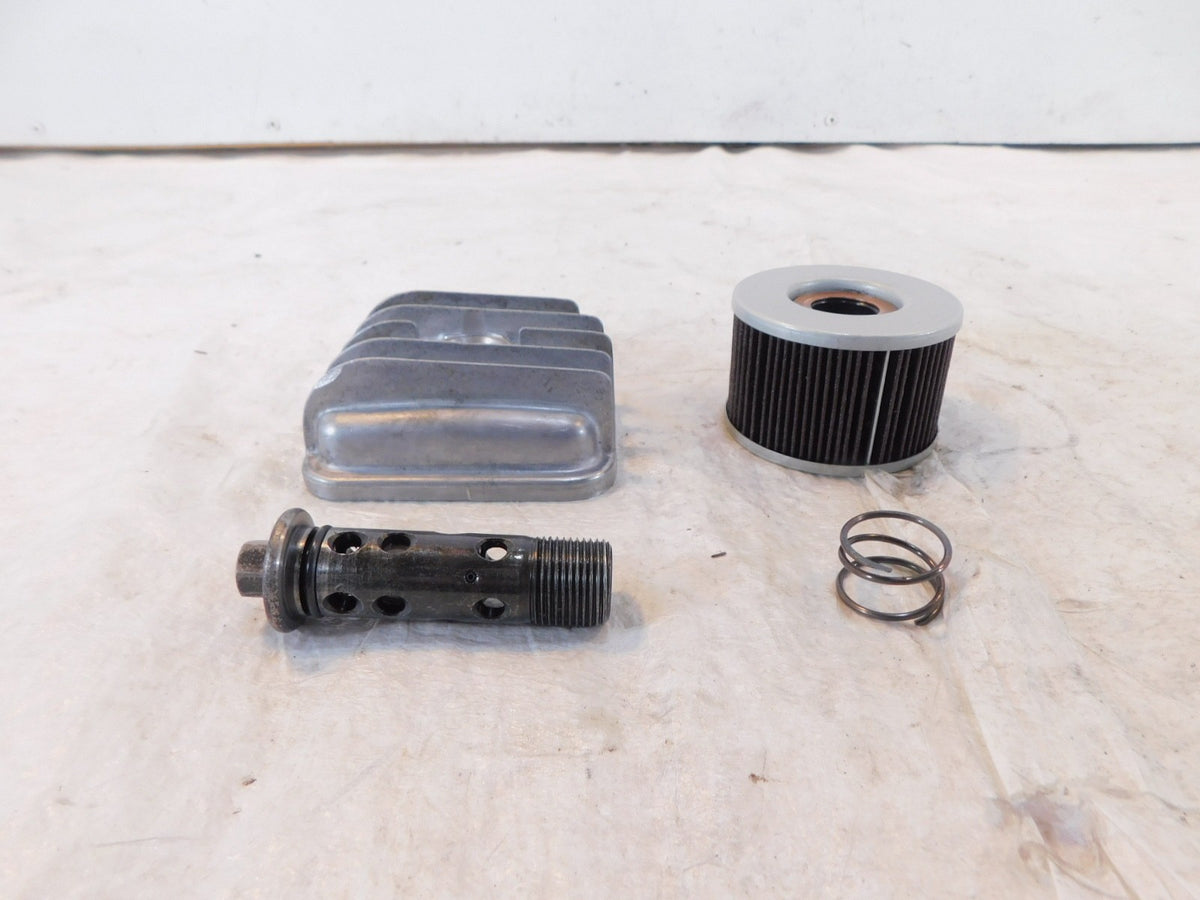 86-87 Honda Rebel 450 CMX450C Engine Motor Oil Case Cover w/ Filter Element - C3 Cycle