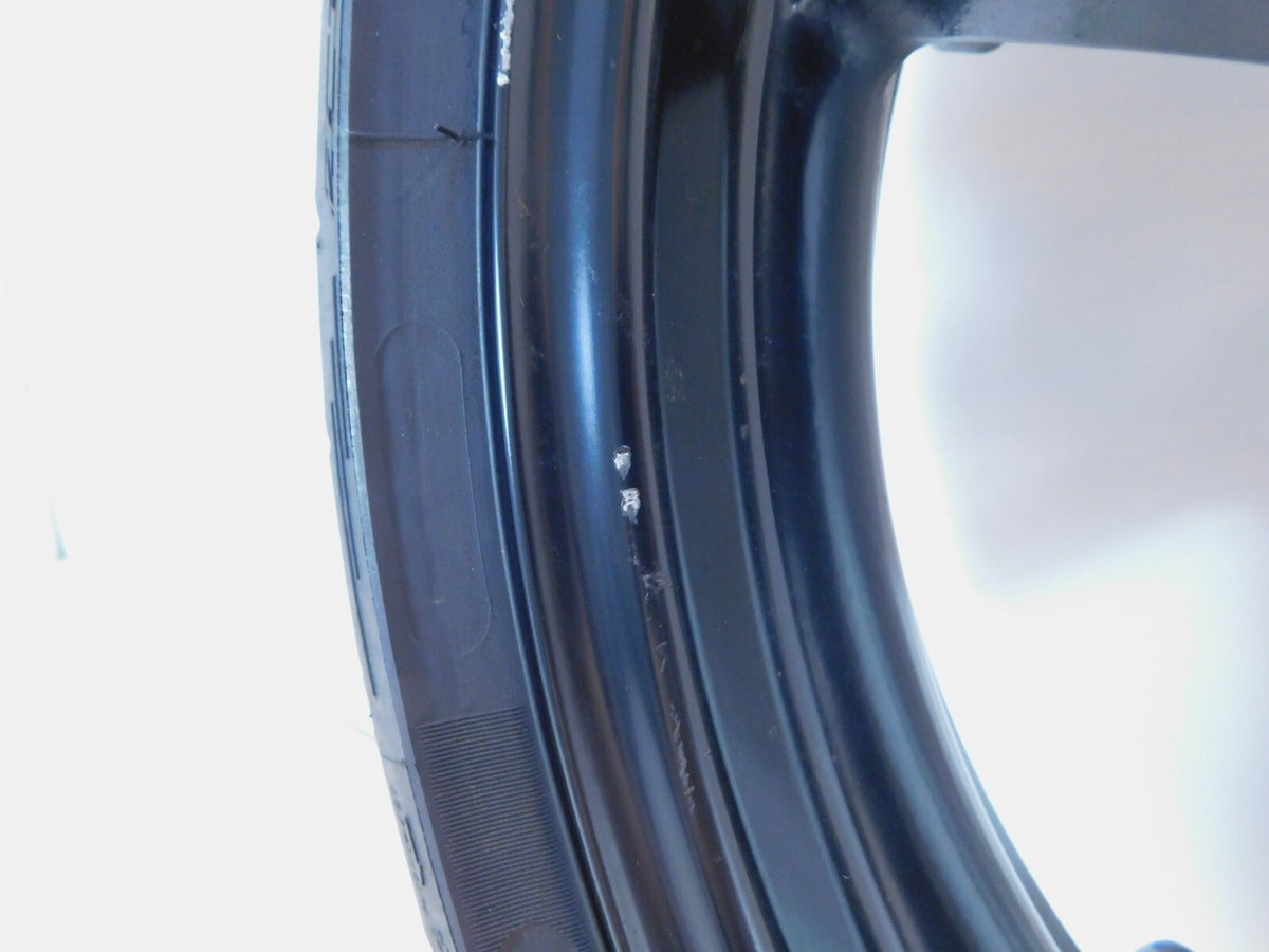 Buell XB9R XB12R Firebolt & Lightning & 1125R Black Front Wheel Rim Rotor & Tire - C3 Cycle