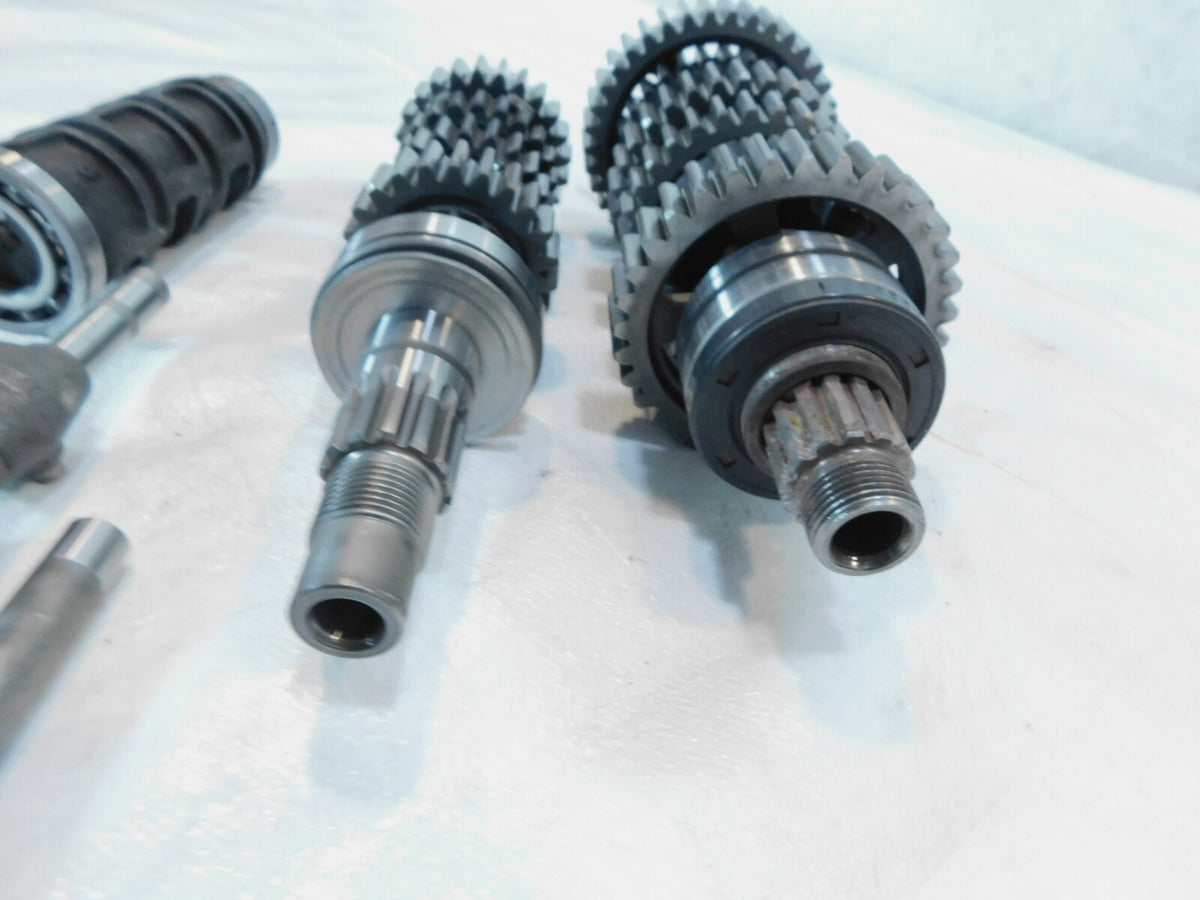 1998-1999 Kawasaki Ninja ZX-6R ZX600 Transmission Gears w/ Shifter Drum & Forks - C3 Cycle