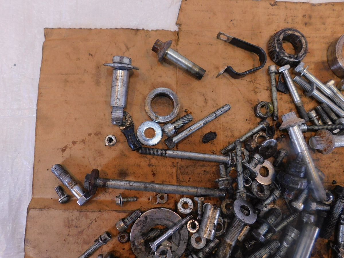 1999 Harley Davidson Sportster 883 Nuts Bolts & Brackets Parts Box Lot - C3 Cycle
