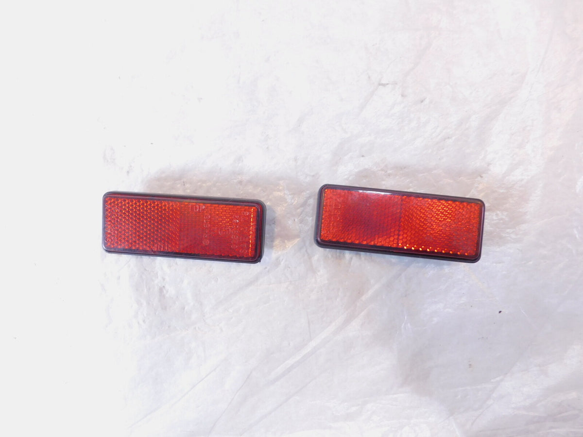 1987-09 Suzuki VS1400 Intruder 1400 Boulevard S83 Dual Rear Tail Red Reflectors - C3 Cycle