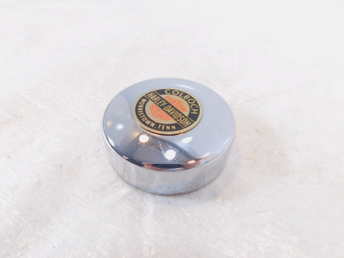 Harley Davidson Softail Heritage Classic & Fat Boy Chrome Fork Tree Nut Cover - C3 Cycle