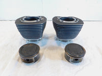 Harley Davidson Twin Cam Touring Dyna & Softail Engine Pistons & Black Cylinders - C3 Cycle