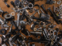 2005 05 Victory Vegas Misc Hardware Nuts Bolts Brackets Washers Parts Box Lot - C3 Cycle
