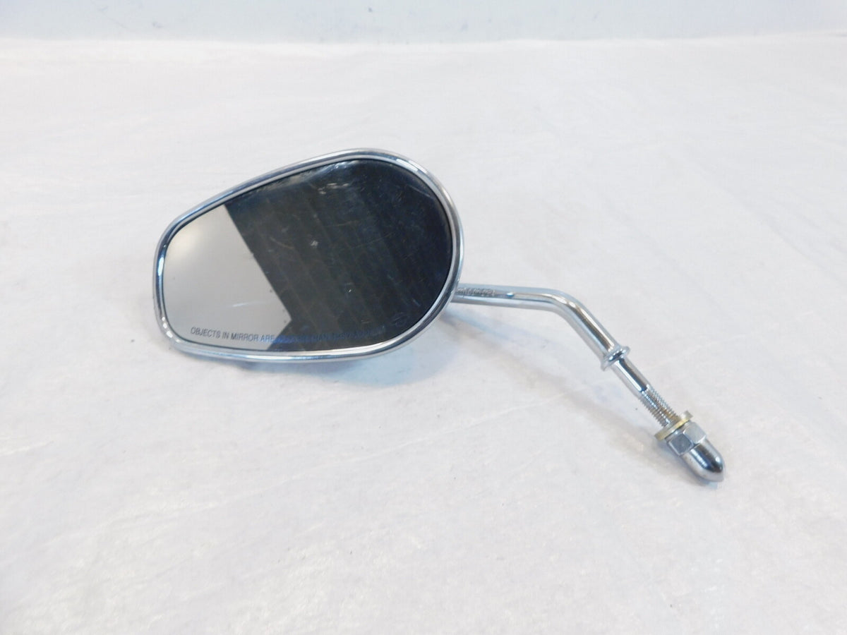Harley Davidson FXR & Softail & Dyna & Sportster Left Chrome Rear View Mirror - C3 Cycle