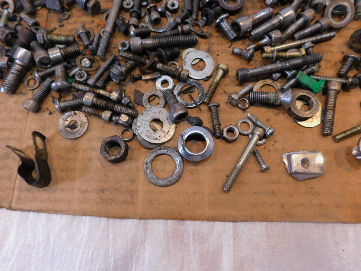 2002 American IronHorse Texas Chopper Engine Bolts Nuts Brackets Parts Box Lot - C3 Cycle