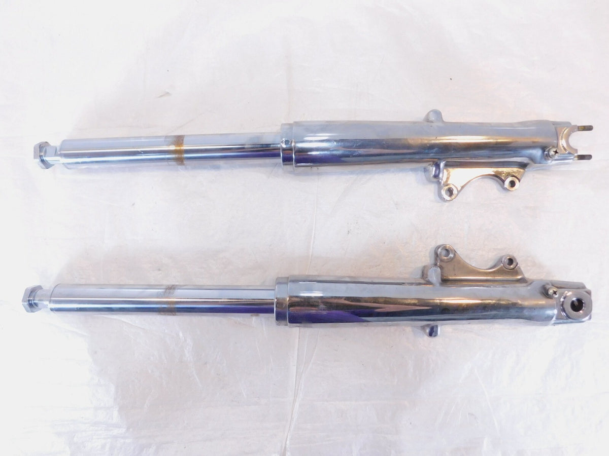 Harley Davidson Road King Electra Glide Chrome Front End Suspension Fork Shocks - C3 Cycle