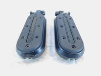 Harley Davidson Touring FXR Dyna Sportster & Softail Black Footpegs Footrests - C3 Cycle