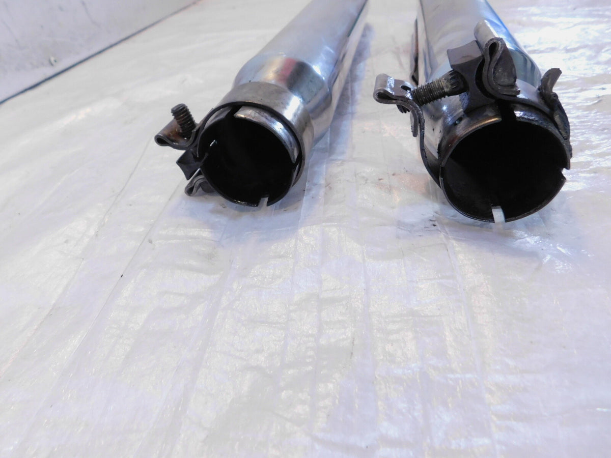 1991-1994 Harley Davidson Dyna Low Rider & Wide Glide Slash Cut Pipe Mufflers - C3 Cycle