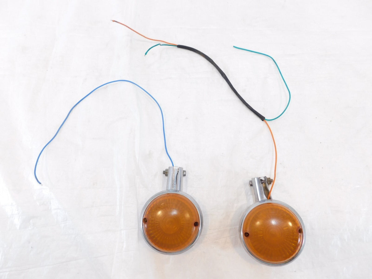Yamaha V-Max 1200 Virago & Road Star Rear Back Turn Signal Indicator Light Lamps - C3 Cycle