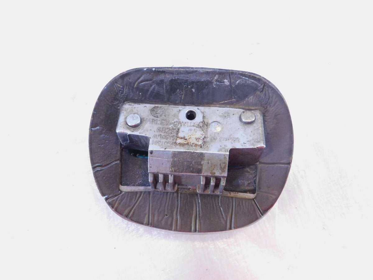 Harley Davidson LED Dyna Softail Sportster Rear Tail Brake Lamp & Backplate - C3 Cycle