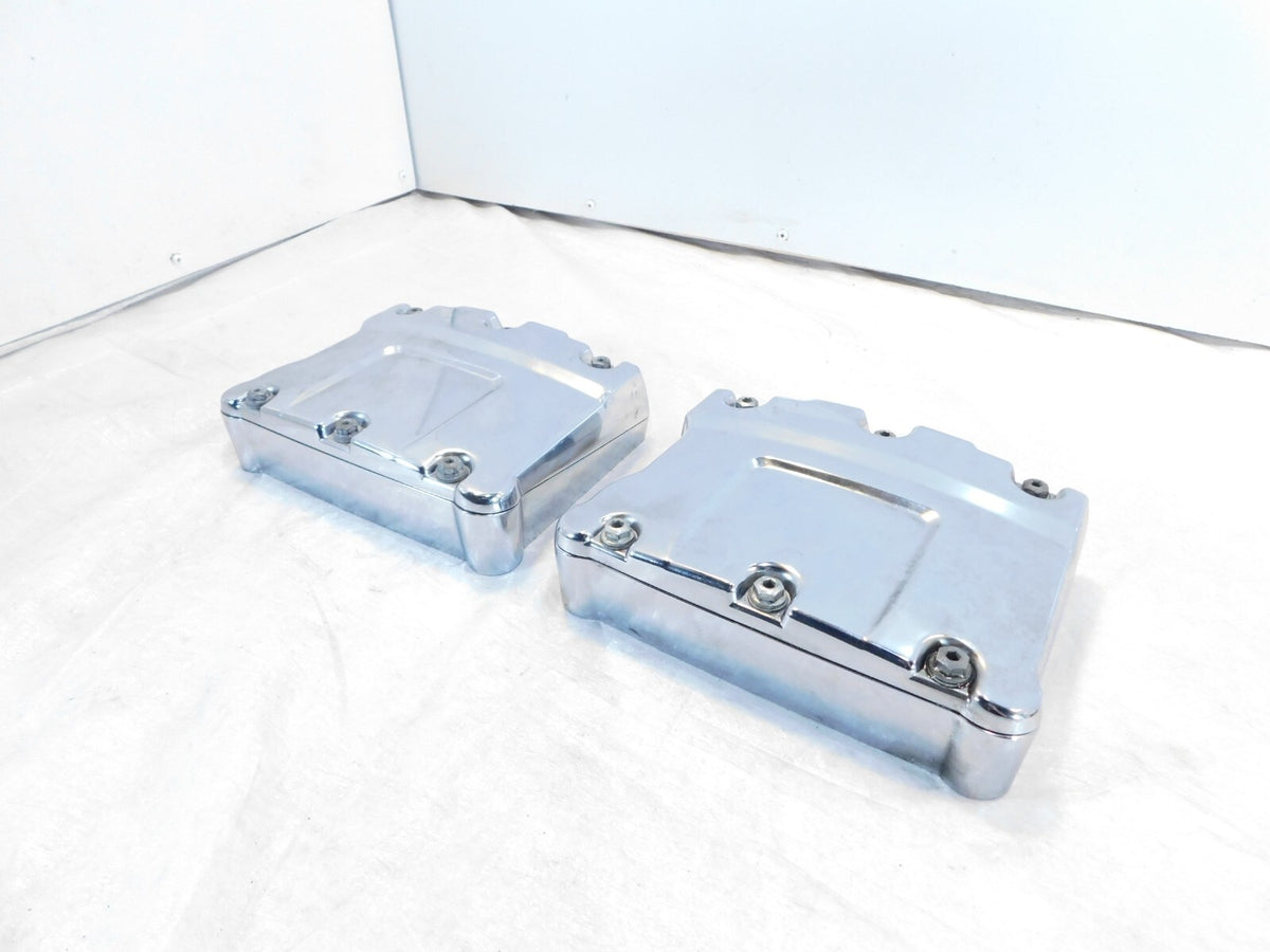 Harley Davidson Touring Dyna & Softail Chrome Cylinder Head Top Rocker Boxes - C3 Cycle