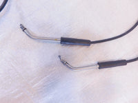 Harley Davidson Sportster 883 & 1200 Black Throttle & Idle Cable Line Wires - C3 Cycle