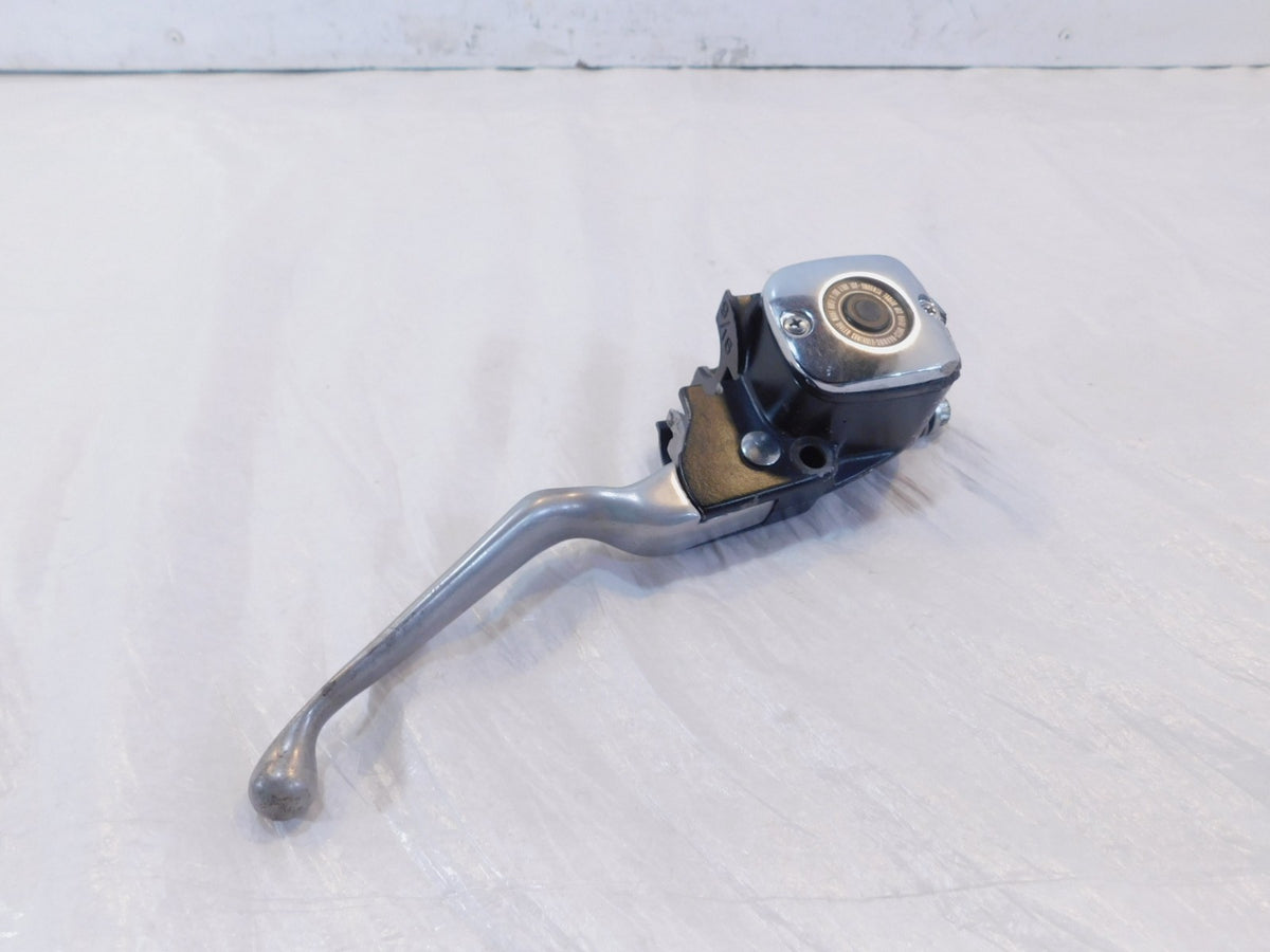 Harley Davidson Sportster Softail Dyna Black Front Master Cylinder w/ Lever - C3 Cycle