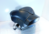 Victory Vision Street Ness Touring Rear Backrest Storage Trunk Assembly w/ Key - C3 Cycle
