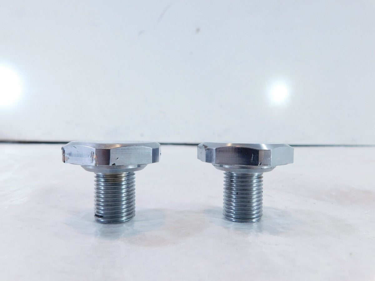 Harley Davidson Road King Dyna Softail Wide Glide 41mm Front Fork Tube Plug Caps