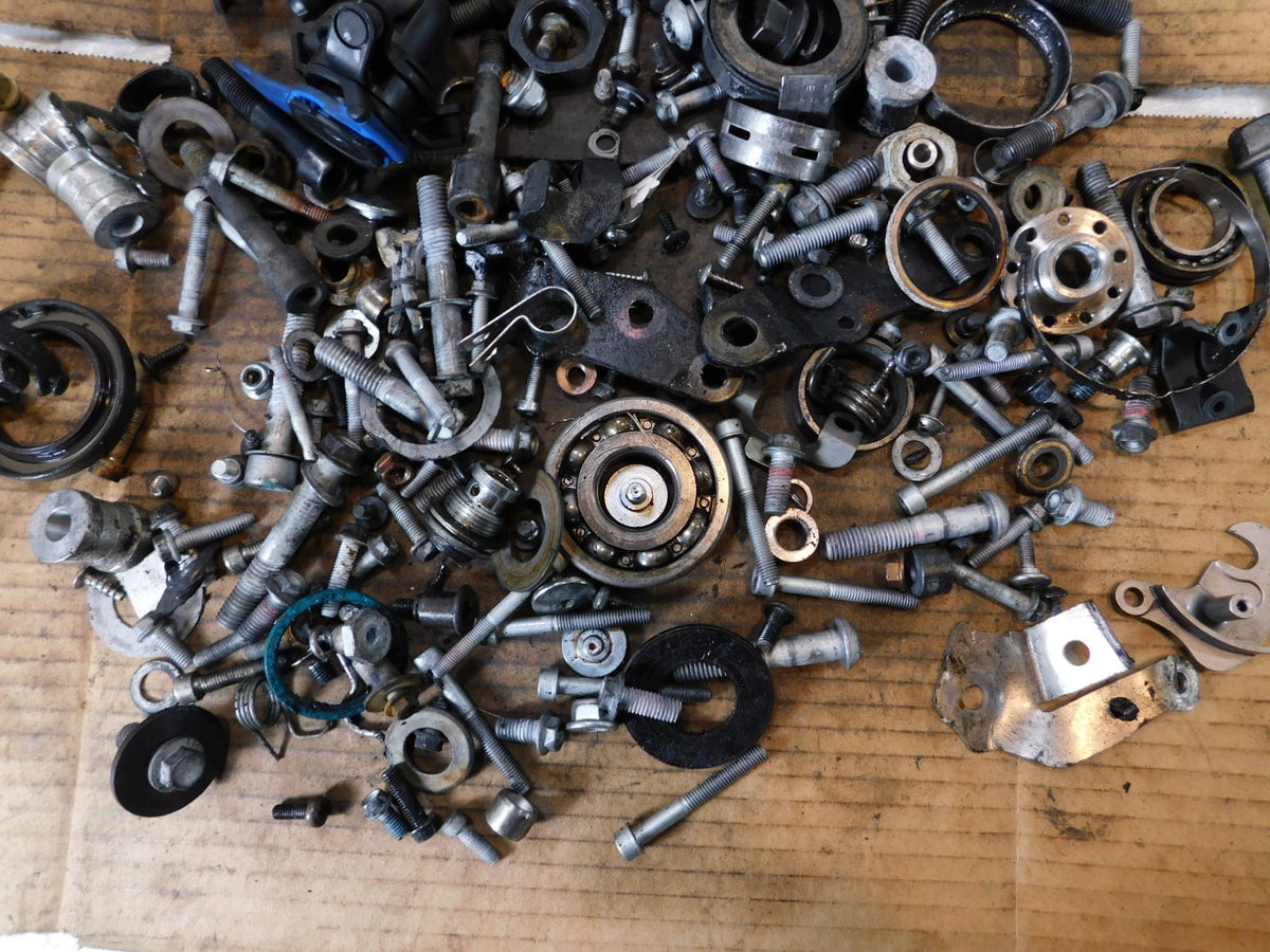 20-24 Aprilia RS660 Extrema 660 Miscellaneous Nuts Bolts Brackets Parts Box Lot - C3 Cycle