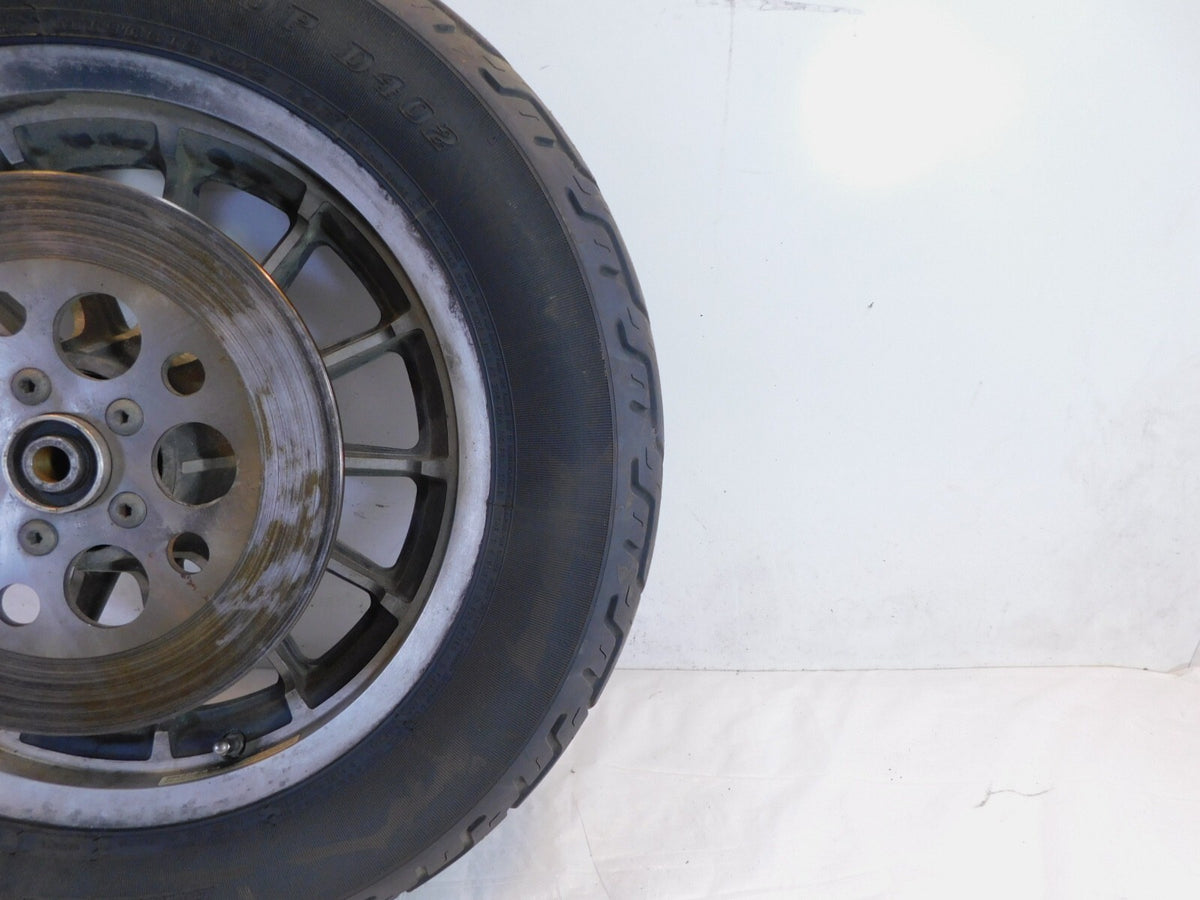 1996-1999 Harley Dyna Sportster 883 1200 Cast 13 Spoke Rear Wheel Rim & Tire - C3 Cycle