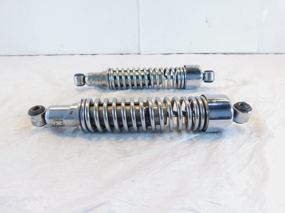 Harley Davidson Sportster 883 & 1200 Pair Chrome Rear Shock Absorbers - 13.25 in