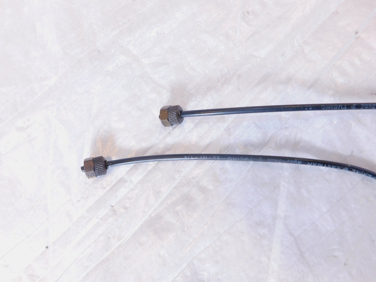 Harley Davidson EVO Road King Electra Glide Rear Shock Absorber Hose Line Pipes