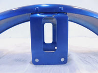 Harley Davidson Sportster 883 & 1200 & Dyna Silver Blue Front Wheel Cover Fender - C3 Cycle