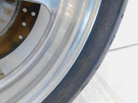 1995 & 1996 Buell M2 Thunderbolt Marchesini Silver Front Wheel Rim & Tire - C3 Cycle