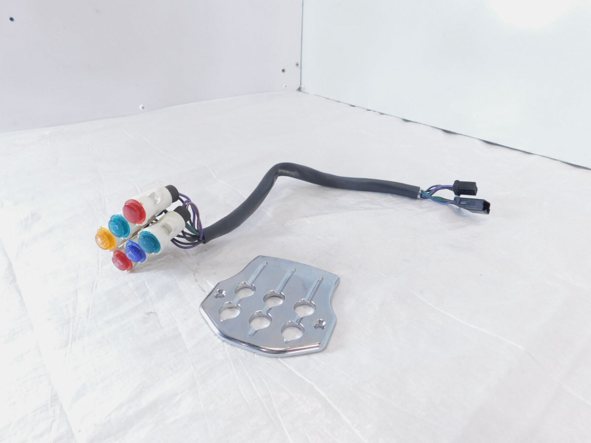 Victory Jackpot Hammer Kingpin & Vegas Speedometer Dash Indicator Light Lamps - C3 Cycle