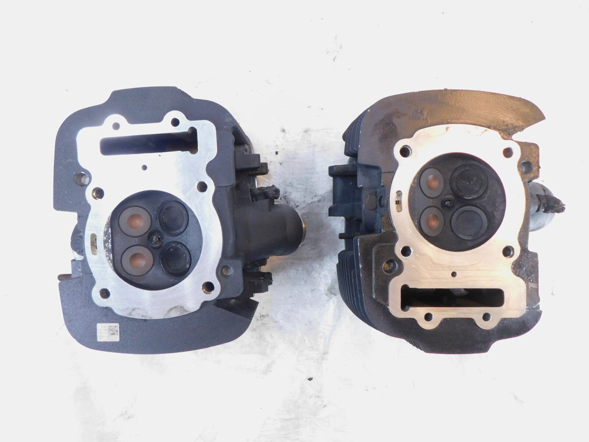 Victory Cross Country Vision & Vegas Engine Motor Cylinder Heads w/ Valves -Burn - C3 Cycle
